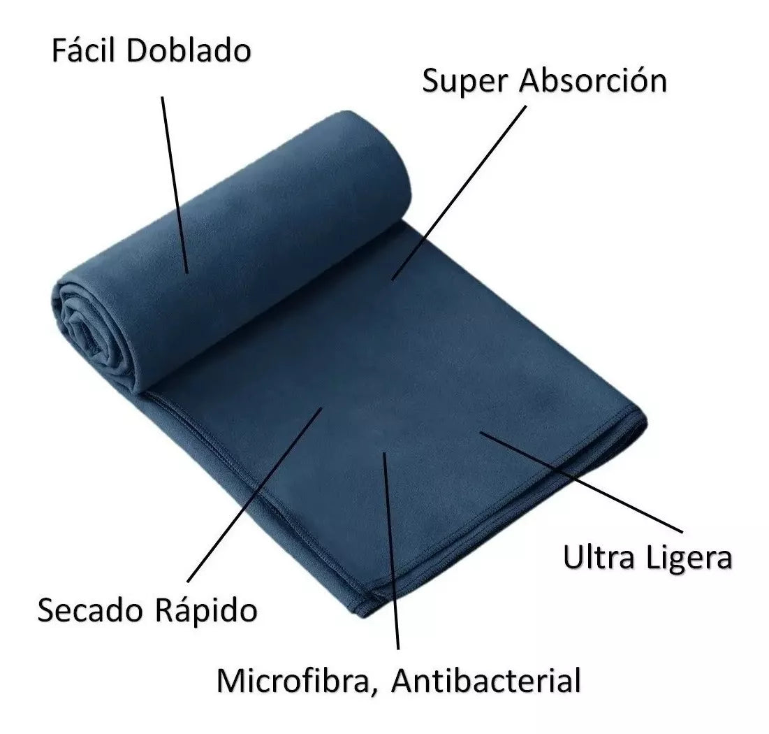 Toalla Microfibra Secado Rapido Toalla Microfibra 150x70cm