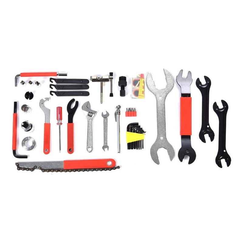 Kit Reparacion Bicicleta Multiherramienta Bicicleta 44pz